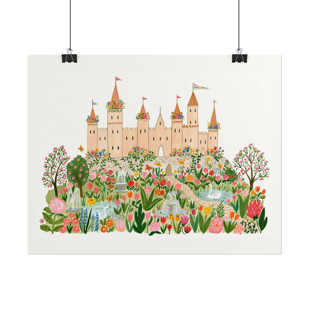 Floral Princess Castle