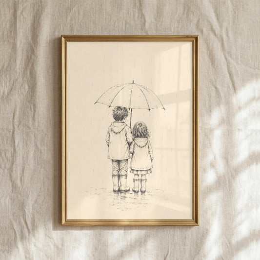 Siblings in the Rain