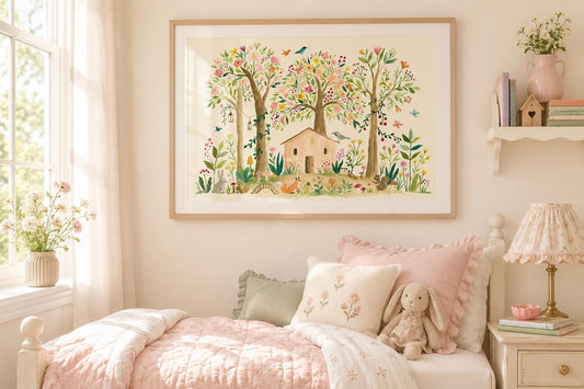 Whimsical Woodland Cottage