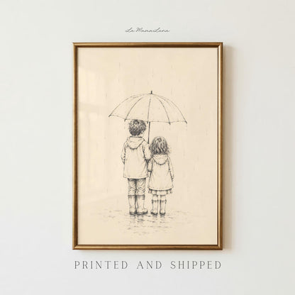 Siblings in the Rain