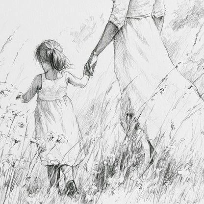 Mother Daughter Wall Art