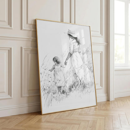 Mother Daughter Wall Art