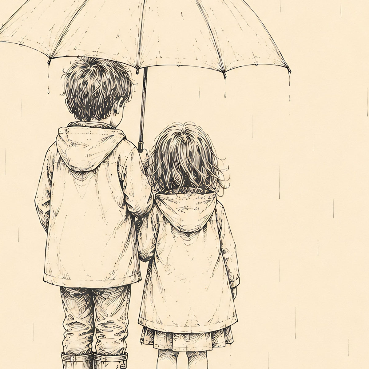 Siblings in the Rain