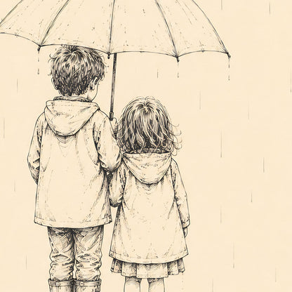 Siblings in the Rain