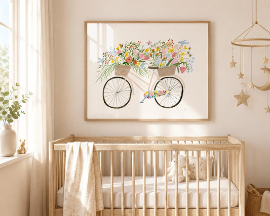 Floral Bicycle