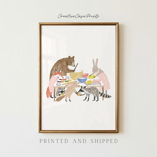 Woodland Baking Party
