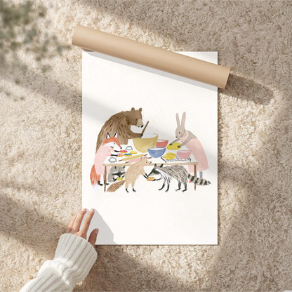 Woodland Baking Party