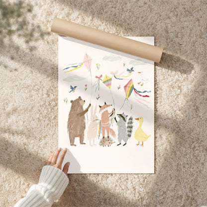 Woodland Kite Flying