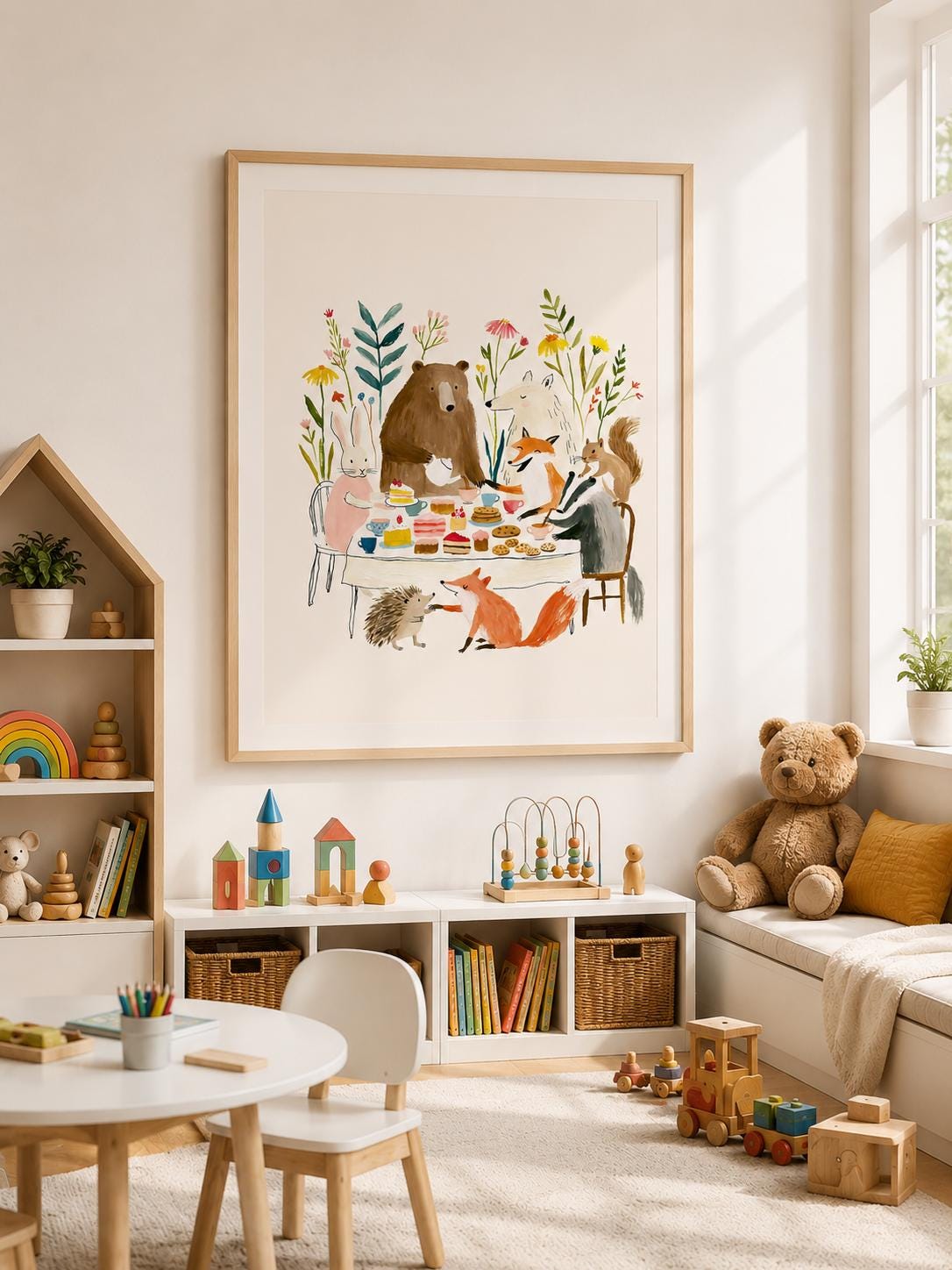 Woodland Animal Tea Party