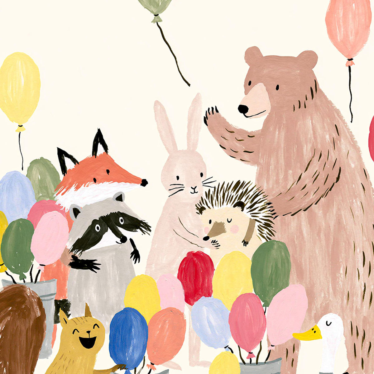 Woodland Balloon Party