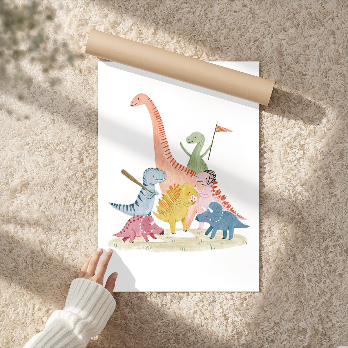 Dinosaur Baseball