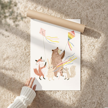 Woodland Kite Flying