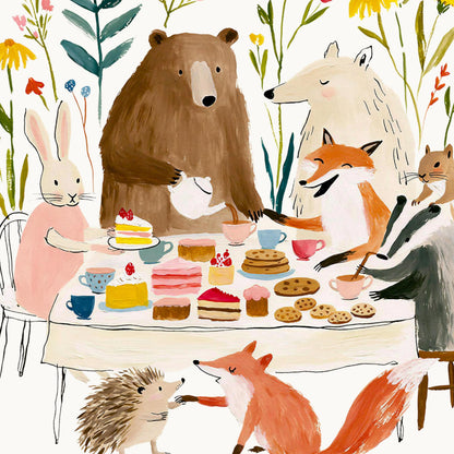 Woodland Animal Tea Party