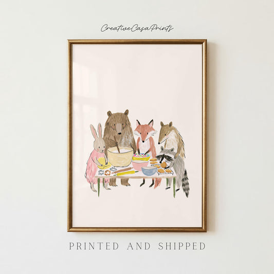 Woodland Animals Baking Party