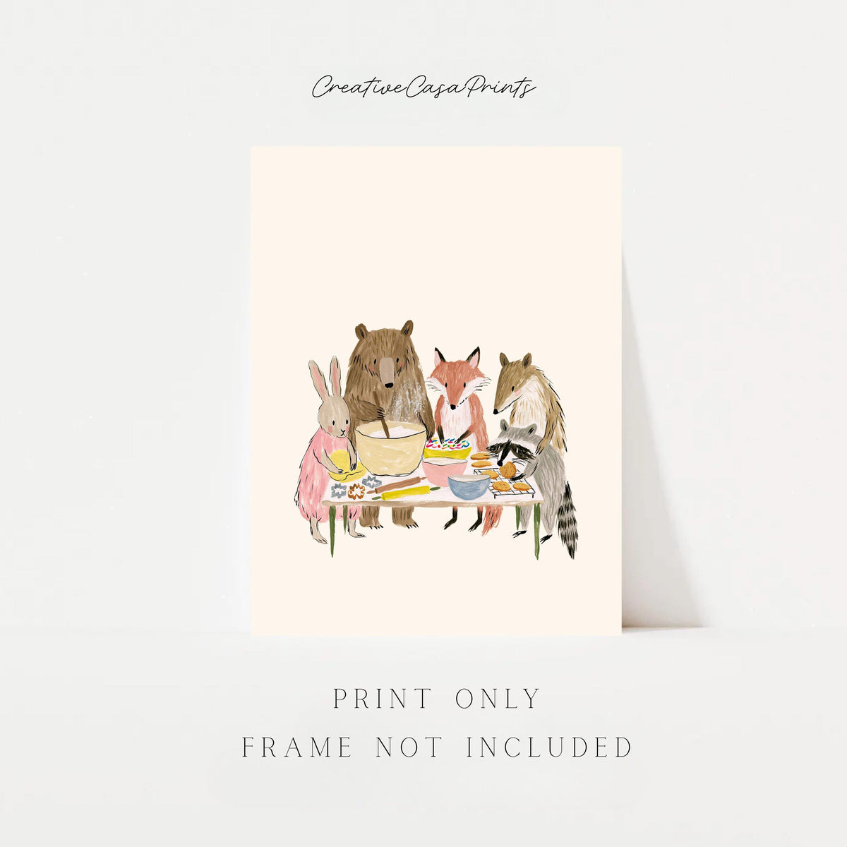 Woodland Animals Baking Party