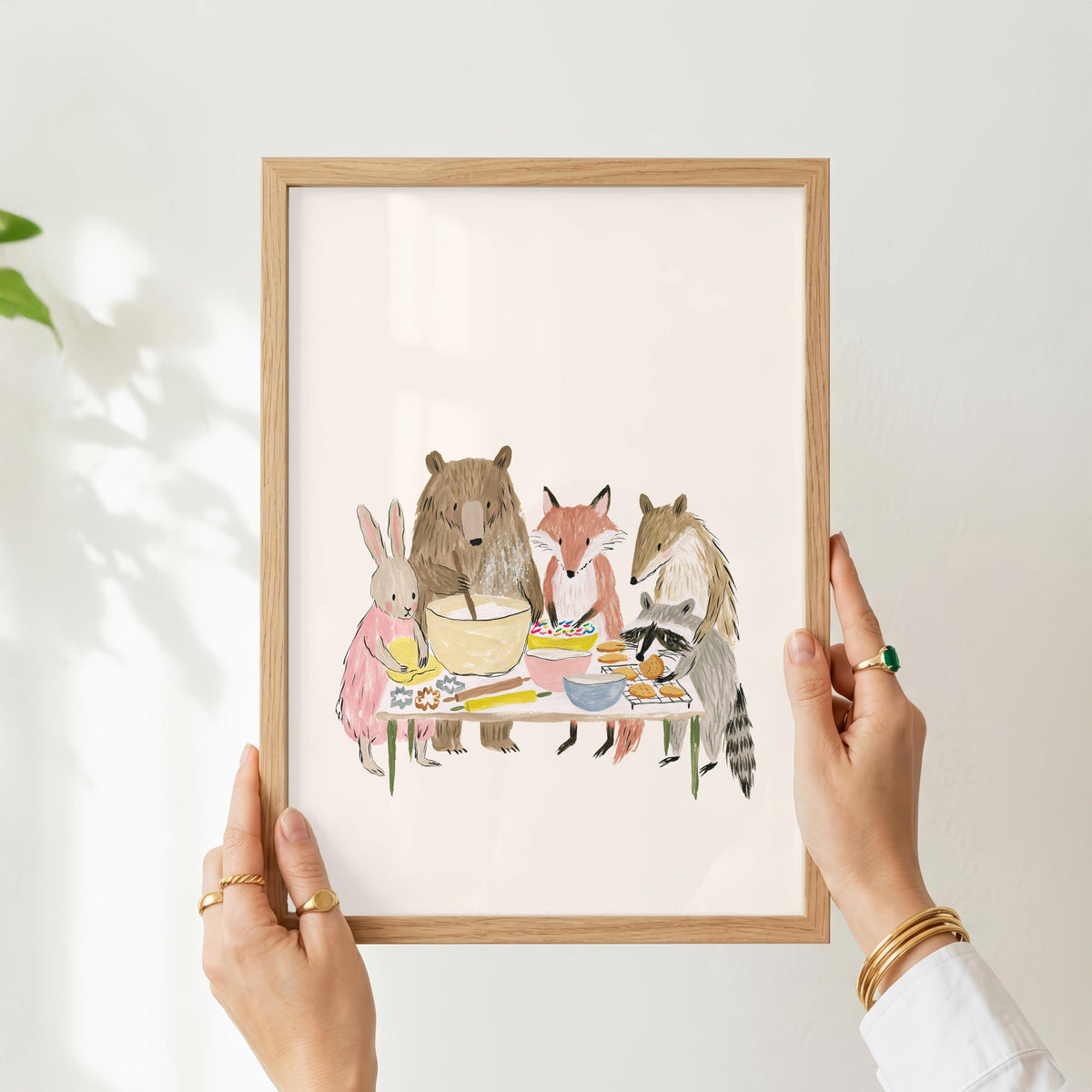 Woodland Animals Baking Party
