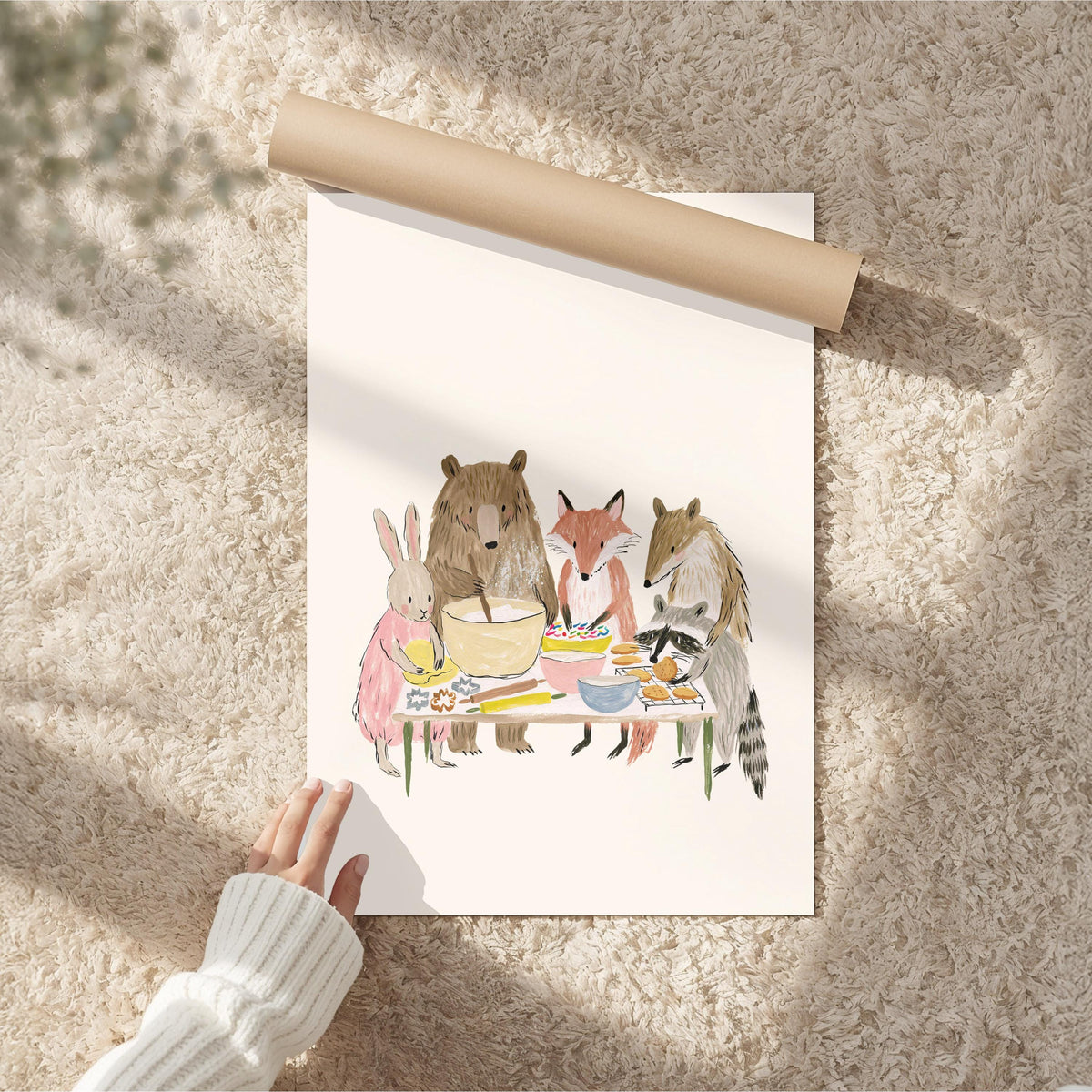 Woodland Animals Baking Party