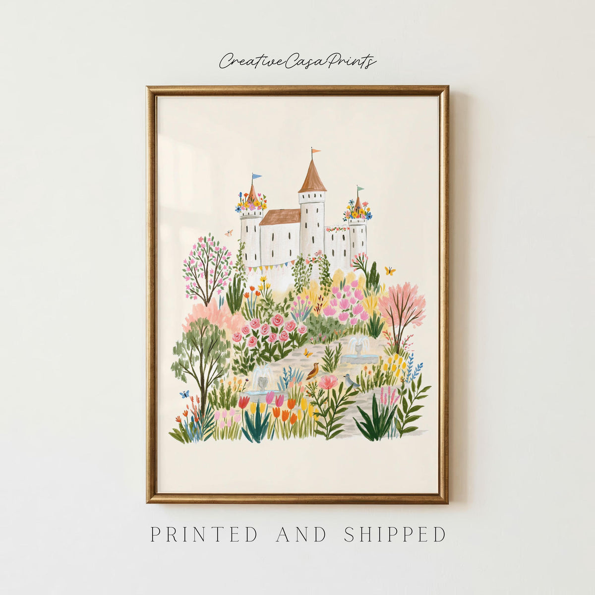 Fairytale Castle Garden