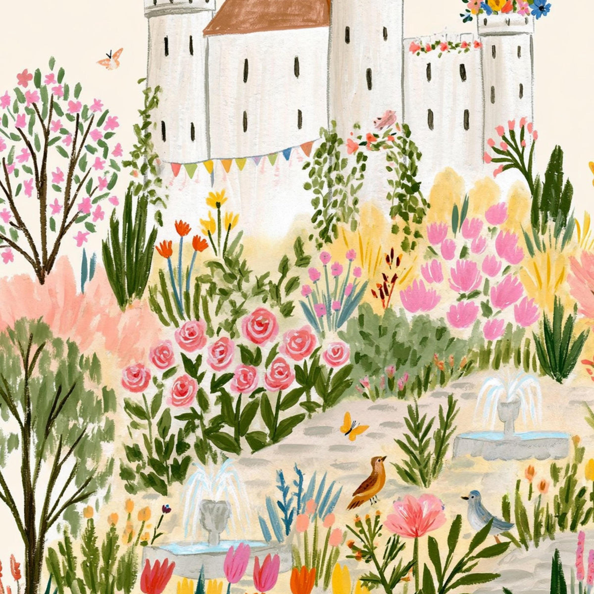 Fairytale Castle Garden
