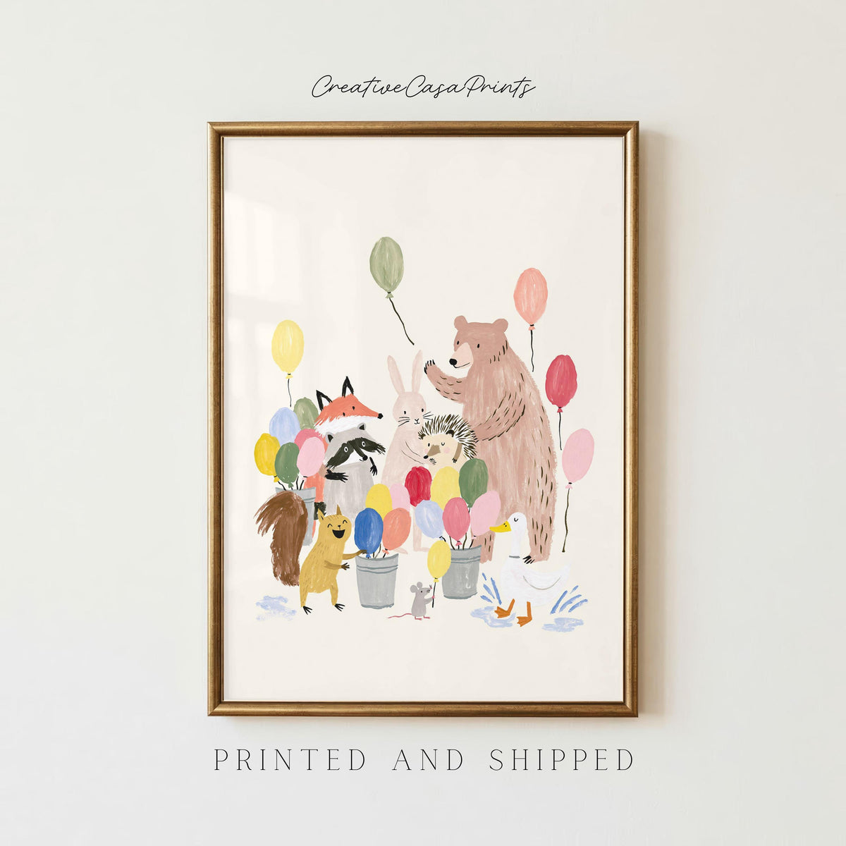 Woodland Balloon Party