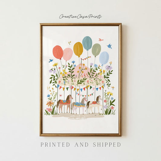Floral Carousel