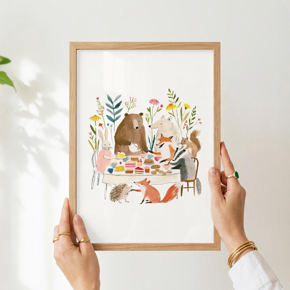 Woodland Animal Tea Party