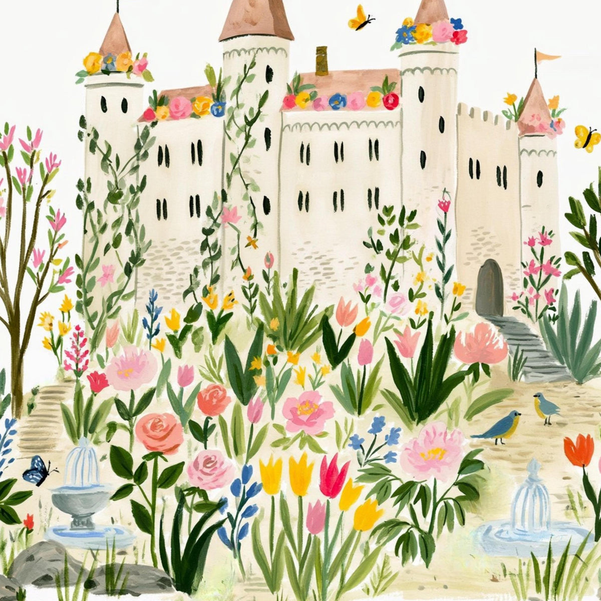 Floral Fairytale Castle