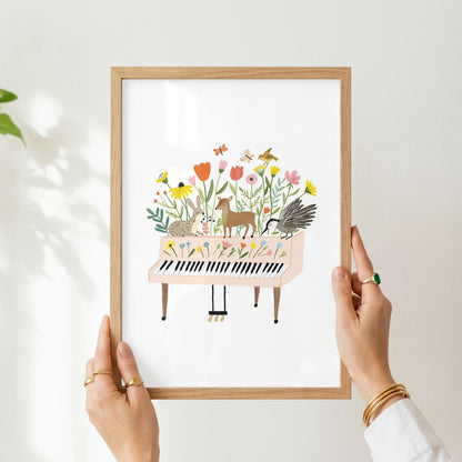 Woodland Animal Piano