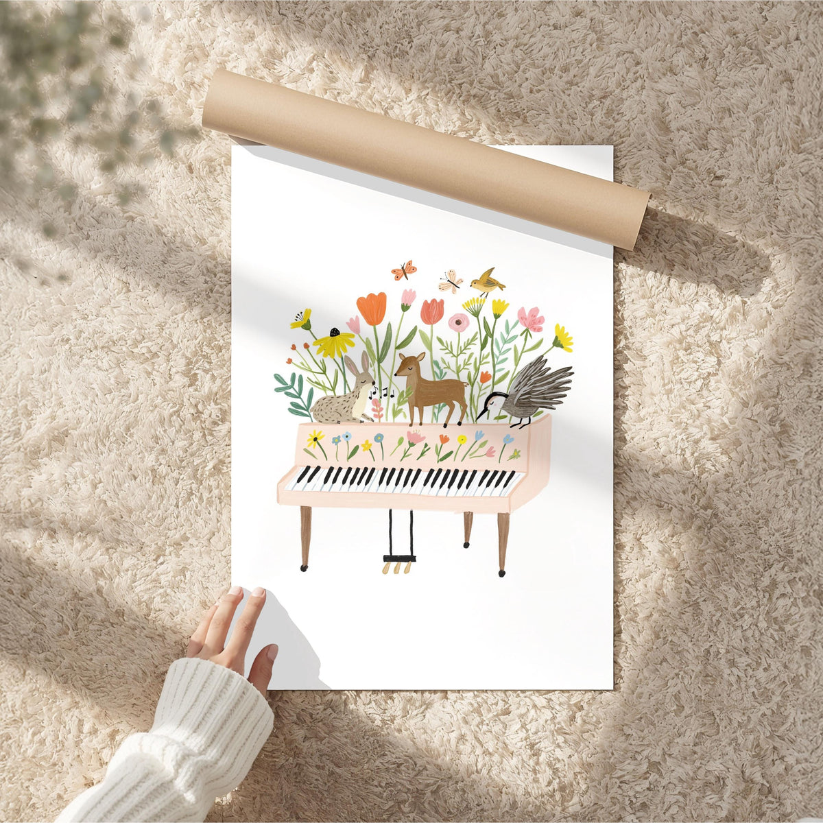 Woodland Animal Piano