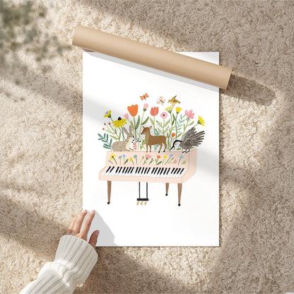 Woodland Animal Piano