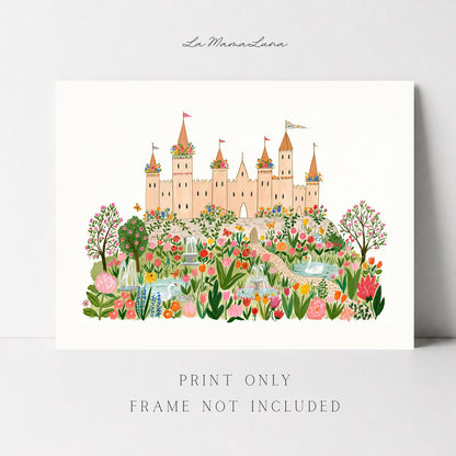 Floral Princess Castle