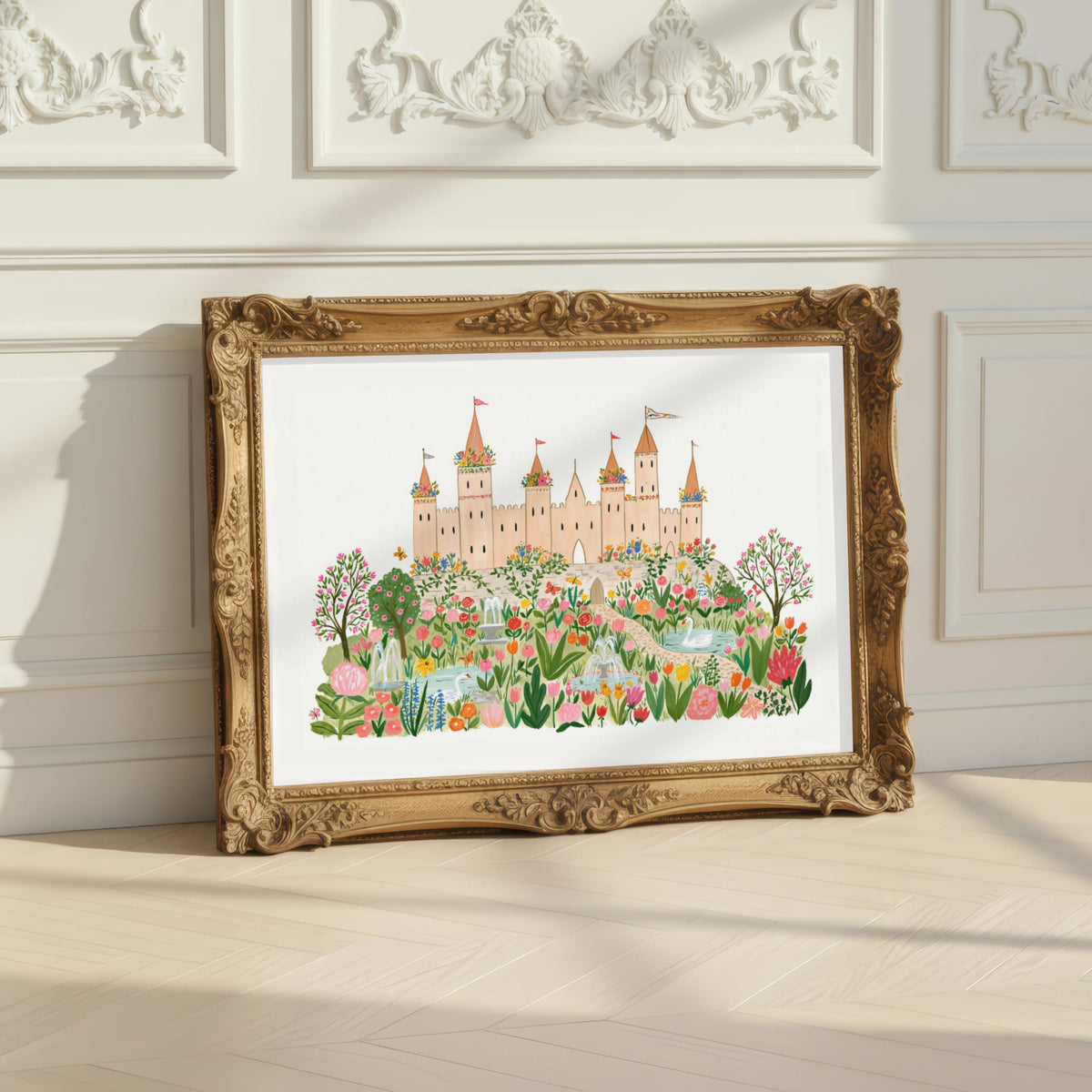 Floral Princess Castle